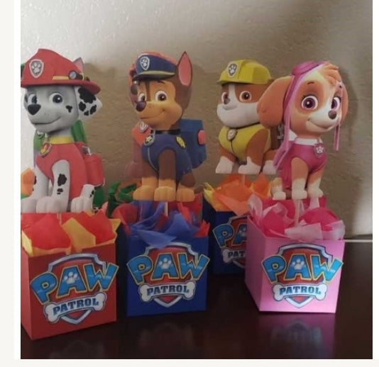 Paw Patrol Centerpieces – Creations A&J