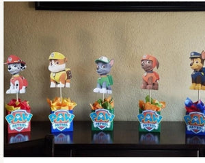 Paw Patrol Centerpieces