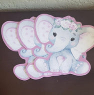 Cute Elephant Hand Cut Cutouts